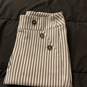 Fairly worn stripped pants